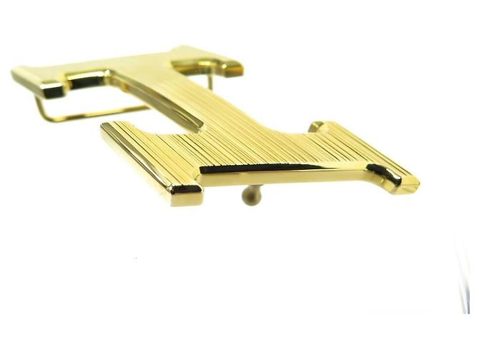 Hermès NEUE HERMES H SPEED 32MM BROSSE GOLD METALL GÜRTELSCHNALLE Golden - Ansicht 5