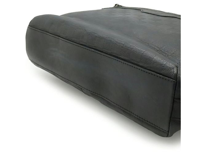 Borsa Messenger Louis Vuitton Damier Infini Calypso MM Nero - vista 3