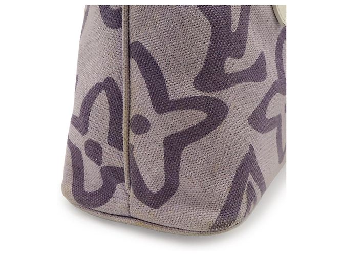 Louis Vuitton Trot PM Canvas Tote Bag Lila - Ansicht 8