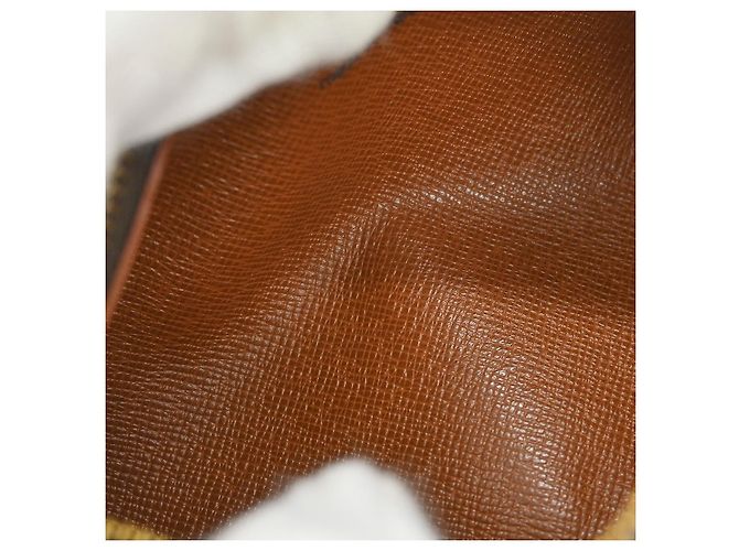 Pochette Papillon Mini in Tela Monogram Louis Vuitton Marrone - vista 3