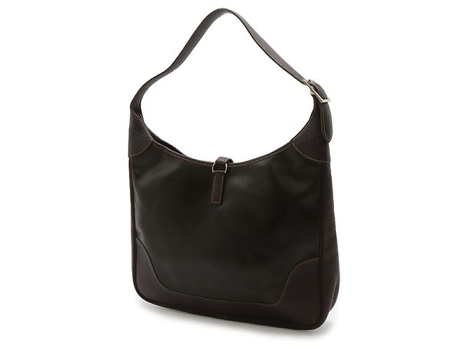 Borsa a Spalla Hermès Trim 35 Marrone Scuro - vista 2