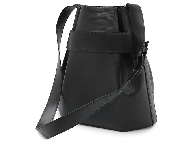 Borsa Sac Depol PM in pelle Epi Louis Vuitton Nero - vista 2