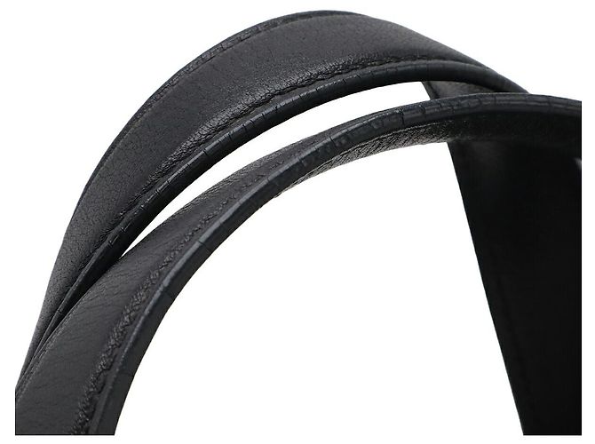 Bolsa Loewe Fusta 31 em couro 2WAY Preta Preto - vista 5