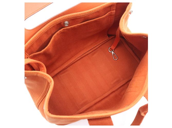 Hermès Borsa in pelle Hermes Valparaiso PM marrone - vista 8