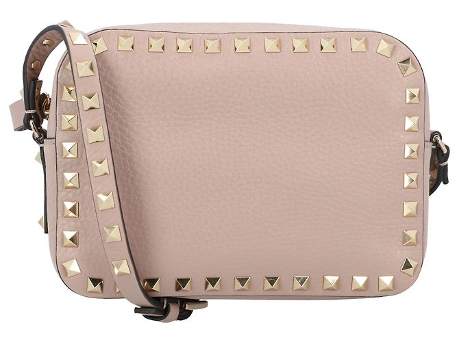 Valentino Garavani Borsa a tracolla Valentino Rockstud Marrone Beige - vista 5