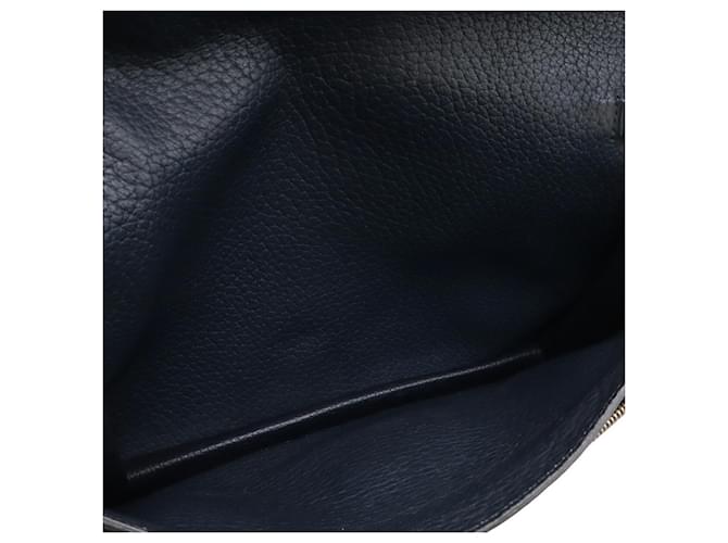Hermès HERMES Pochette Jet Seconda Borsa Blu navy - vista 7