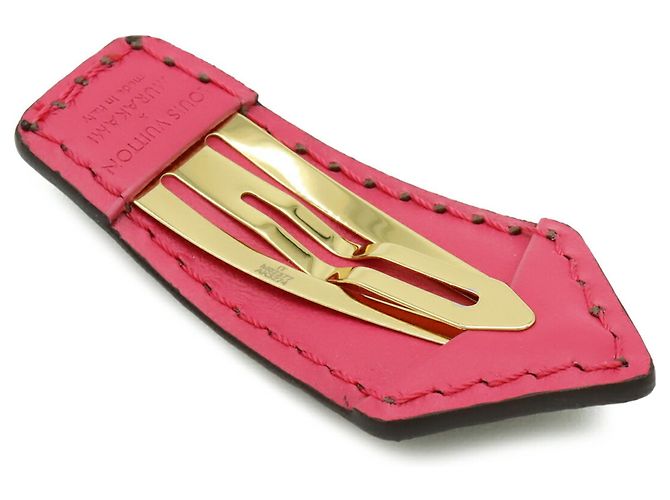 Set di 2 mini fermagli per capelli Louis Vuitton Marrone Monogramma - vista 4