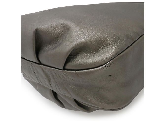 Borsa a Spalla Loewe Viento 30 Anagram Argento - vista 4