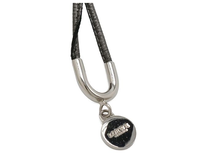 Borsa a Spalla Loewe Viento 30 Anagram Argento - vista 7