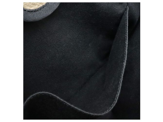 CHANEL Deauville PM Tote Tasche Schwarz Beige - Ansicht 9