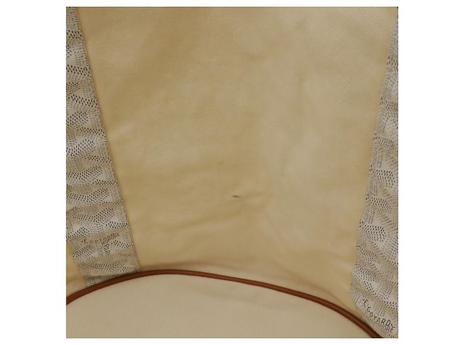Goyard Bellara Handtasche Braun Weiß - Ansicht 10