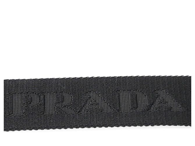 Borsa a spalla in pelle Saffiano nera Prada Nero - vista 13