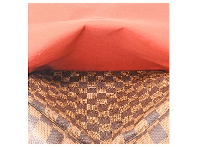 Borsa a Spalla Naviglio Damier Azur Louis Vuitton Marrone - vista 10
