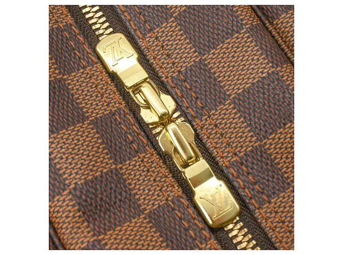 Borsa a Spalla Naviglio Damier Azur Louis Vuitton Marrone - vista 11