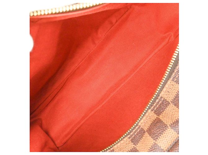 Borsa a Spalla Naviglio Damier Azur Louis Vuitton Marrone - vista 9