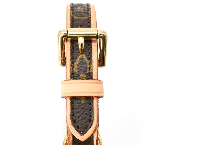 Louis Vuitton Monogram Collier Baxter PM Dog Collar Brown - view 11