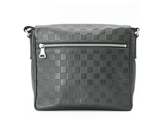 Borsa a Spalla District PM Damier Infini Louis Vuitton Nero - vista 2
