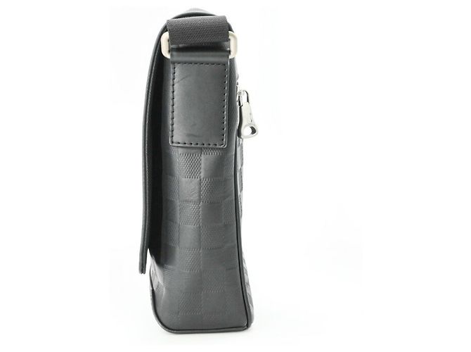 Borsa a Spalla District PM Damier Infini Louis Vuitton Nero - vista 4