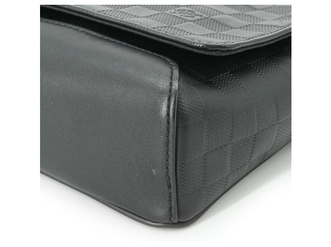 Borsa a Spalla District PM Damier Infini Louis Vuitton Nero - vista 7