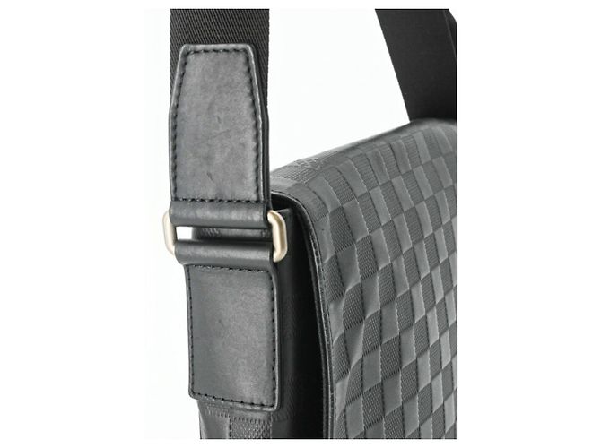 Borsa a Spalla District PM Damier Infini Louis Vuitton Nero - vista 9