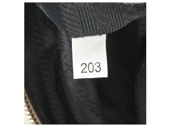 Tote Borsa a spalla in pelle Prada Bianco - vista 11