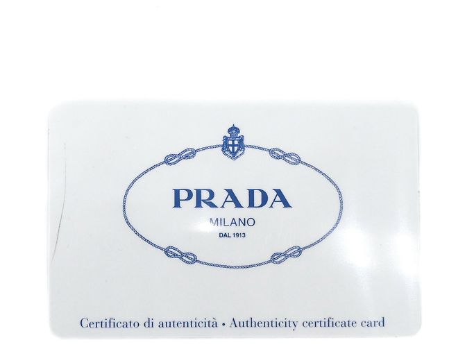 Tote Borsa a spalla in pelle Prada Bianco - vista 18