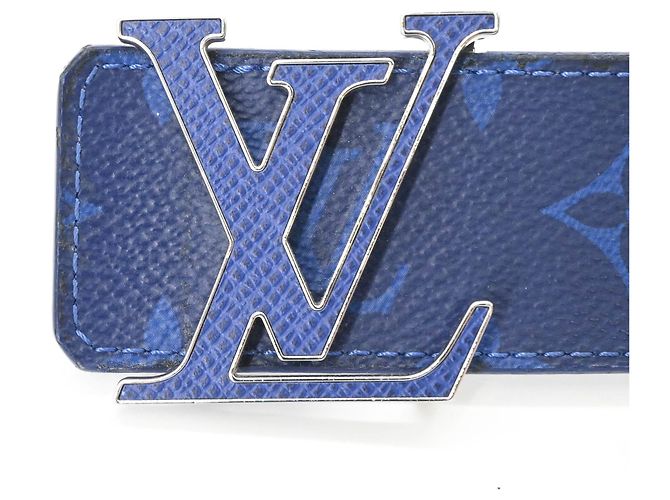 Cintura Monogram Blu da Uomo Louis Vuitton - vista 2
