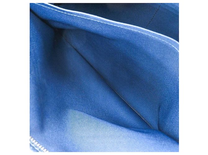 Borsa Port Document Voyage PM Louis Vuitton Blu navy - vista 11