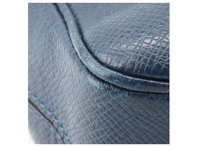 Borsa Port Document Voyage PM Louis Vuitton Blu navy - vista 13
