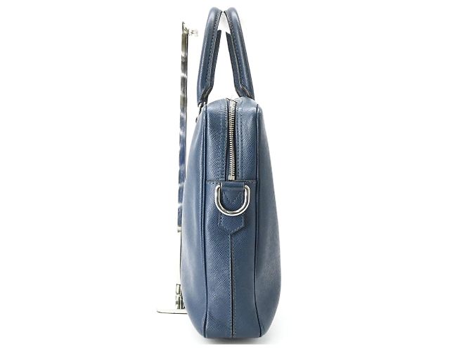 Borsa Port Document Voyage PM Louis Vuitton Blu navy - vista 4