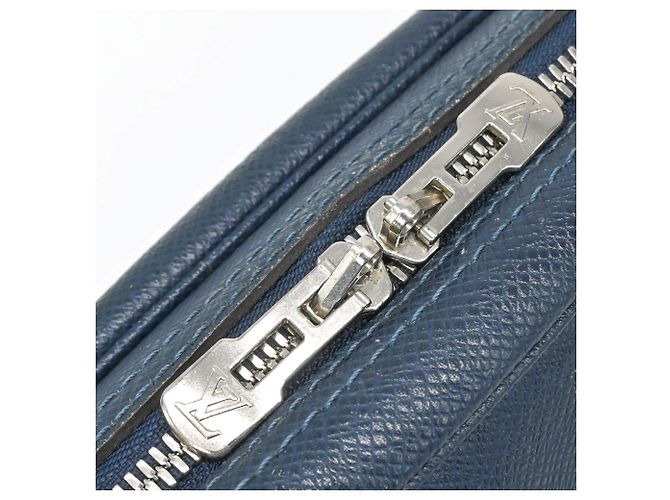 Borsa Port Document Voyage PM Louis Vuitton Blu navy - vista 7