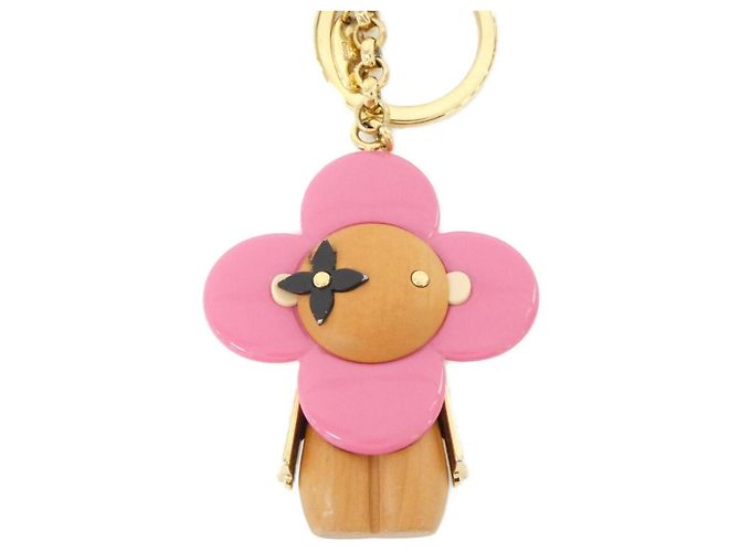 Portachiavi Vivienne di Louis Vuitton Marrone D'oro - vista 2