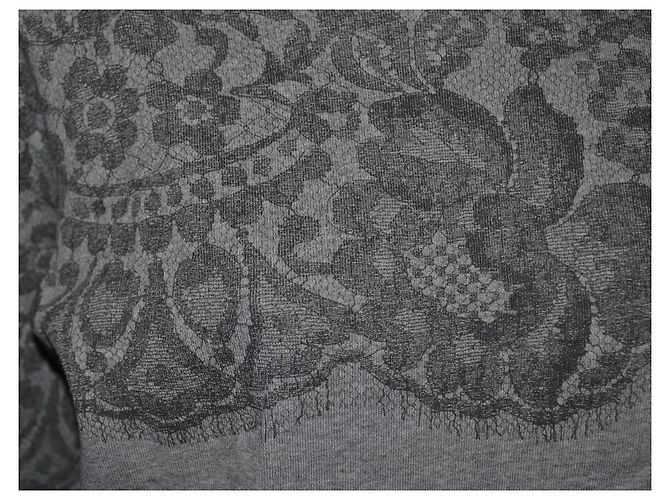 sudadera Moschino Boutique gris de algodón - vista 2