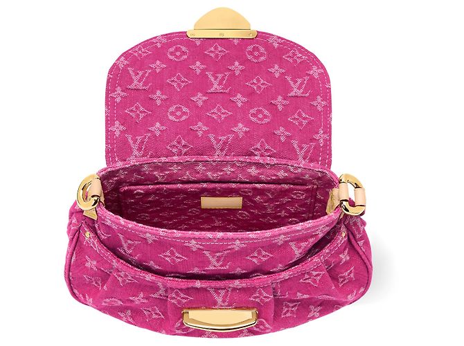 Louis Vuitton Bolso de denim Monogram Sunset de LV Fucsia - vista 2