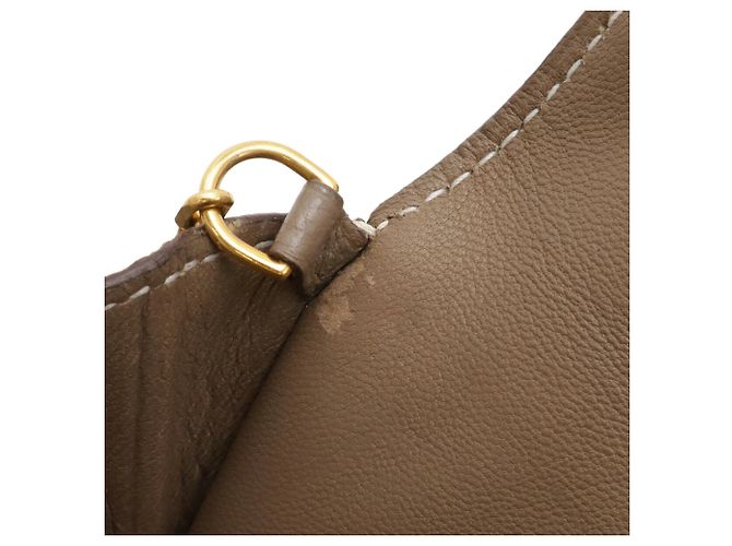 Estuche para tarjetas de visita Dogon Hermès Gris pardo - vista 7