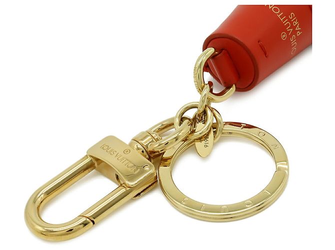 Accessorio portachiavi con nappina Monogram Louis Vuitton Rosso Monogramma - vista 6