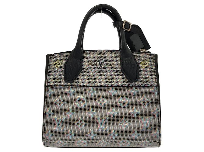 Borsa MINI City Steamer Monogramma LV di Louis Vuitton Blu - vista 2