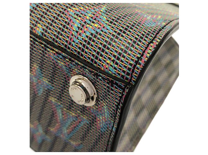 Borsa MINI City Steamer Monogramma LV di Louis Vuitton Blu - vista 3