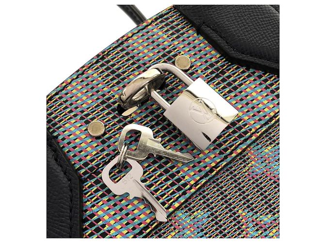Borsa MINI City Steamer Monogramma LV di Louis Vuitton Blu - vista 7