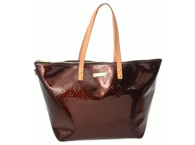Borsa Tote Bellevue GM in Monogram Vernis di Louis Vuitton Bordò - vista 2
