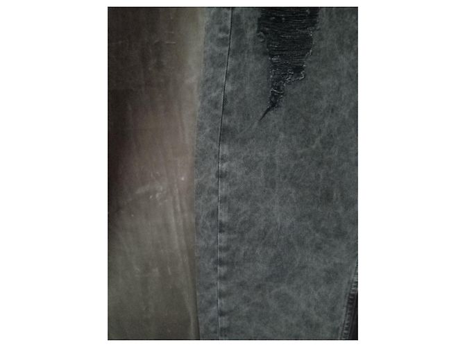 Autre Marque Jeans Berna, Novo com Etiqueta Preto Cinza - vista 2