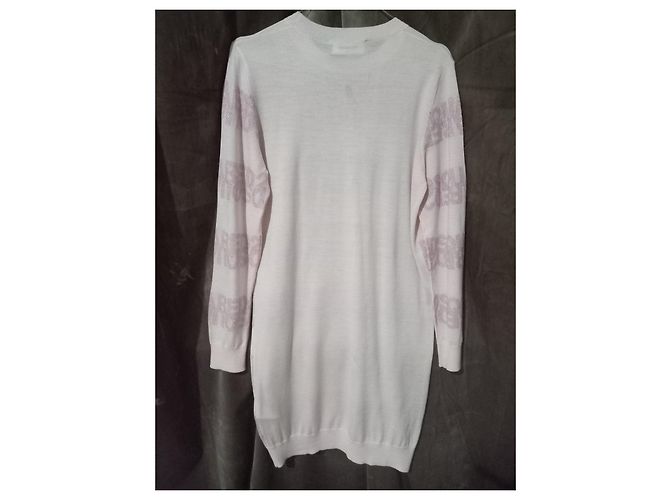 Dsquared2 rosa Pullover mit Glitzer-Logo, neu mit Etikett Pink - Ansicht 3