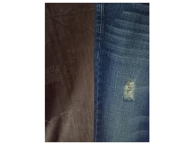 Autre Marque Jeans azules rasgados de Puta - vista 2