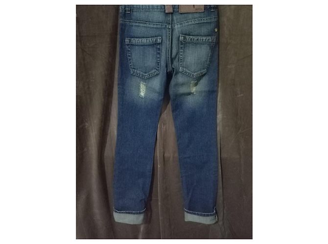 Autre Marque Jeans azules rasgados de Puta - vista 3