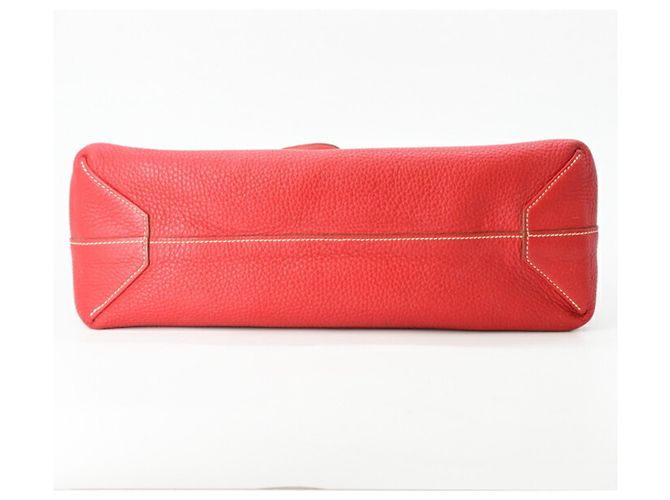 Borsa Tote Double Sens 45 Hermès Rosa Rosso - vista 7
