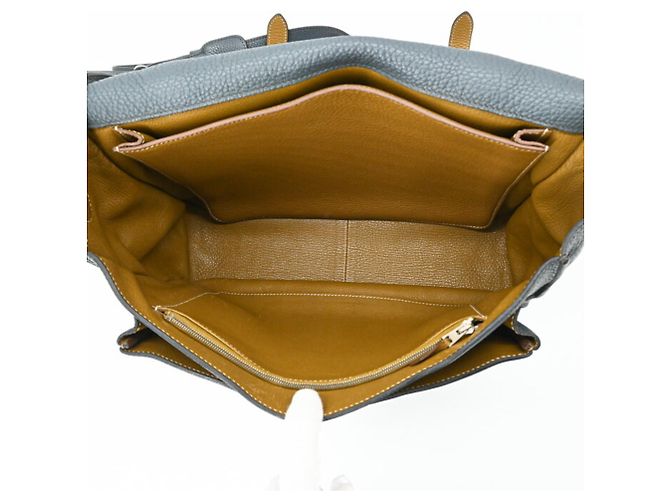 Hermès HERMES Borsa a Spalla Steve Busas 35 Marrone Blu - vista 10