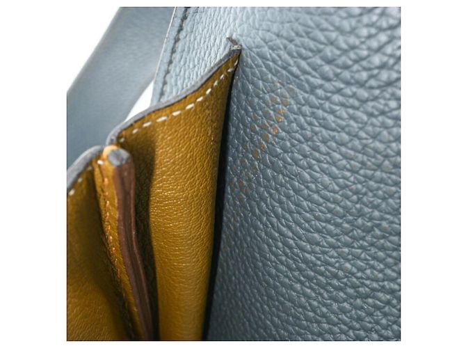 Hermès HERMES Borsa a Spalla Steve Busas 35 Marrone Blu - vista 16