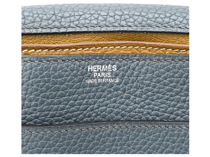 Hermès HERMES Borsa a Spalla Steve Busas 35 Marrone Blu - vista 18