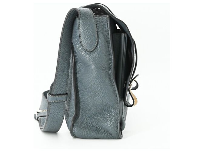 Hermès HERMES Borsa a Spalla Steve Busas 35 Marrone Blu - vista 3