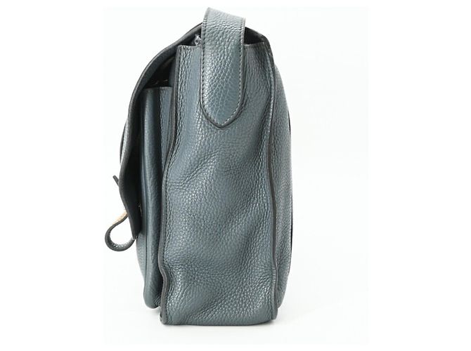 Hermès HERMES Borsa a Spalla Steve Busas 35 Marrone Blu - vista 4